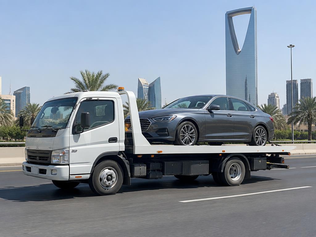 سطحة لنقل السيارات والمعدات